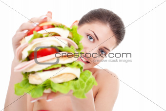 oman giving us a huge sandwich
