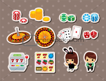 casino stickers