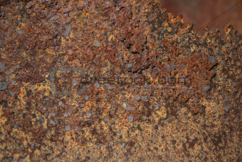 rusty metal oil drum background texture