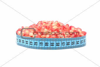 pomegranate seed and meter