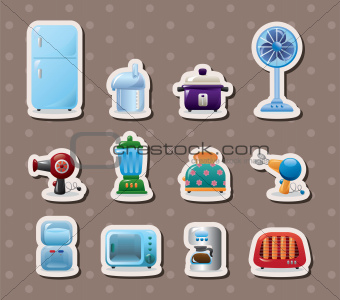 home appliances stickers
