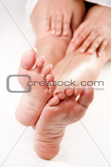 Feet and hand