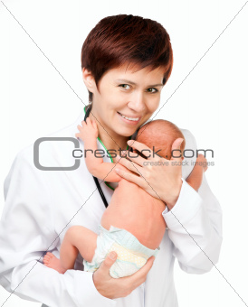 Doctor with Baby