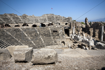 Greek Ruins, Side, Turkey