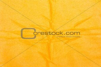 Close-up yellow fabric textile texture 