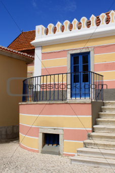Colorful house in Cascais