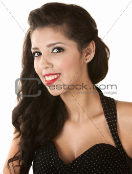 Smiling Hispanic Beauty