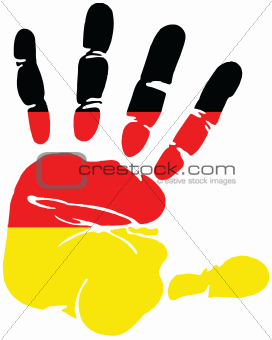 Handprint for Germany