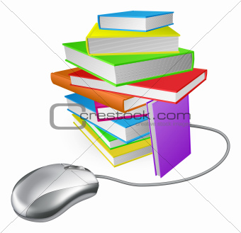 Book stack computer mouse