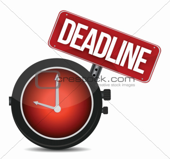 deadline watch sign