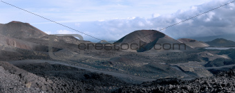 Secondary craters of Mount Etna