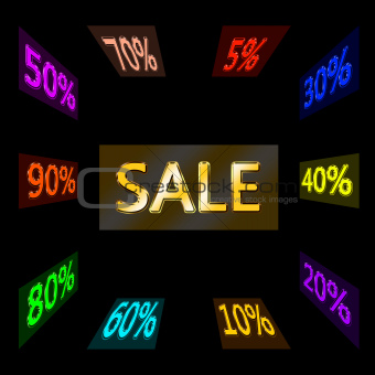 Word sale and reductions variety