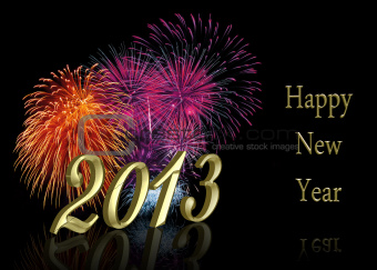 New Year 2013 Fireworks