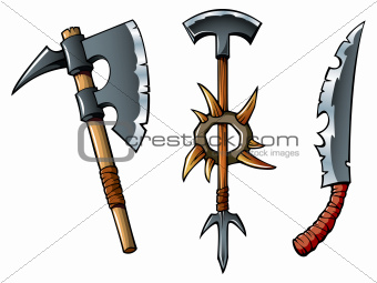 Fantasy weapons