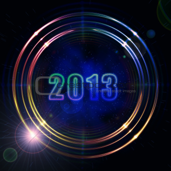 year 2013 in shining golden rings
