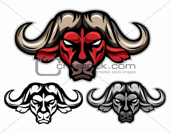 Red head buffalo