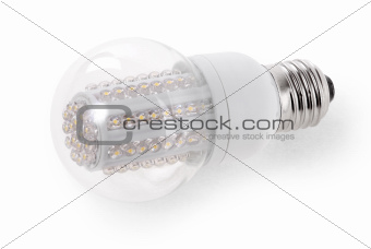 LED Bulb isolated on white background 