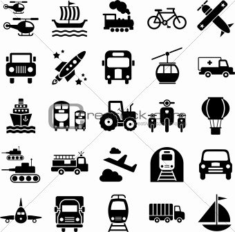 Transports icons