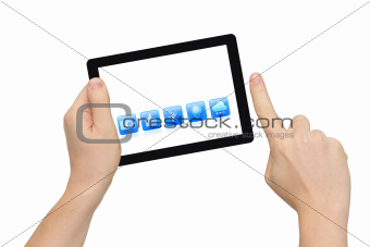 Pointing Tablet PC