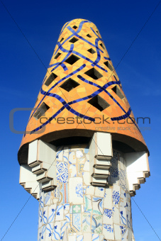 Chimney of Palau Guell