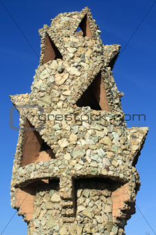 Chimney of Palau Guell