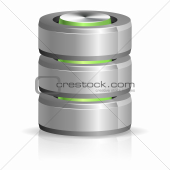 Database and Hard Disk Icon