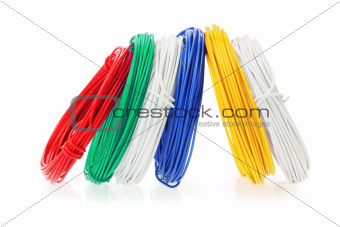Coils of Color Wires 