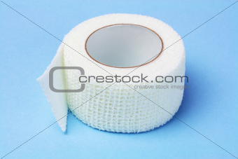White Elastic Medical Bandage