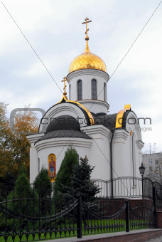 Orthodox Church in the city of Donetsk