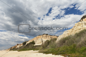Sandstone cliff