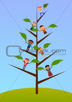 Tree of children