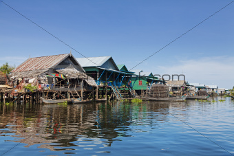 Floating fishing village