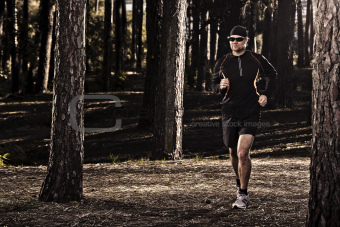 Runing in the forest
