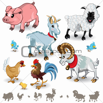 Farm Animals Collection Set 01