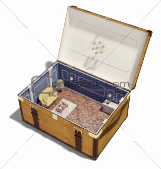  room in suitcase