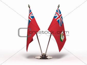 Miniature Flag of Bermuda (Isolated)