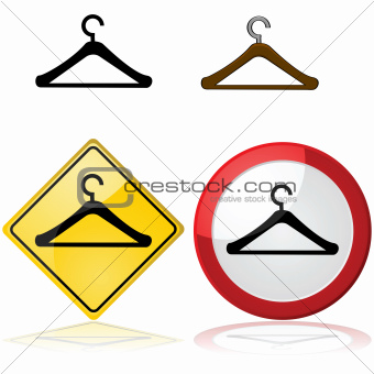 Hanger signs