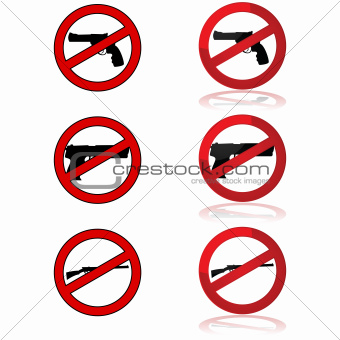 No guns allowed
