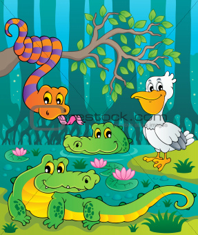 Swamp theme image 1