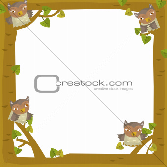 The nature frame - wood