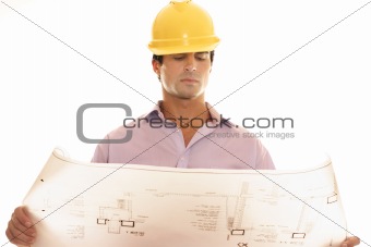 Construction blueprint and plan reading
