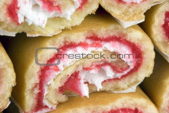 Strawberry Swirl Cakes