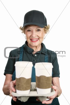 Senior Worker - Coffee Server