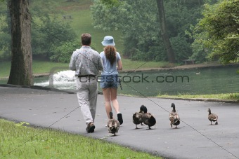 Trailing Duckies