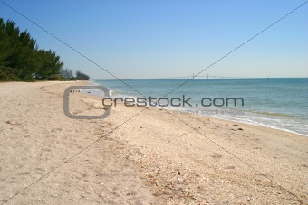 Serene Beach Horizontal