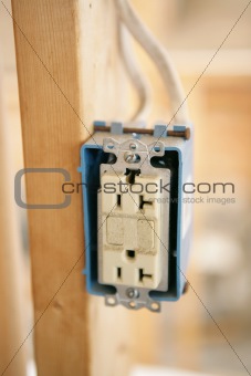 Electrical Receptacle Closeup