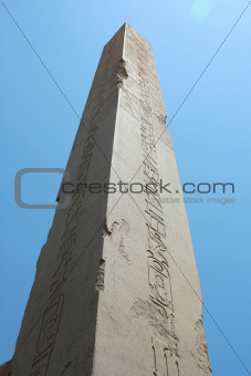 Obelisk, luxor Karnak Temple in Egypt