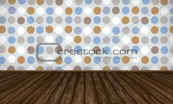 Interior Background with Complementary Colors