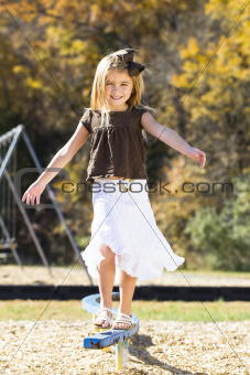 Child At The Park