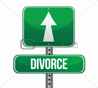 divorce sign